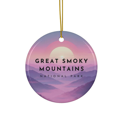 Personalized Great Smoky Mountains Ornament (2-sided)