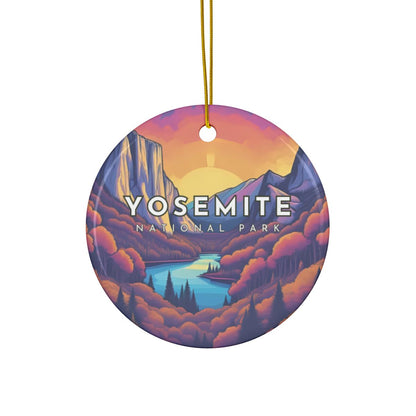 Personalized Yosemite National Park Ornament (2-sided)
