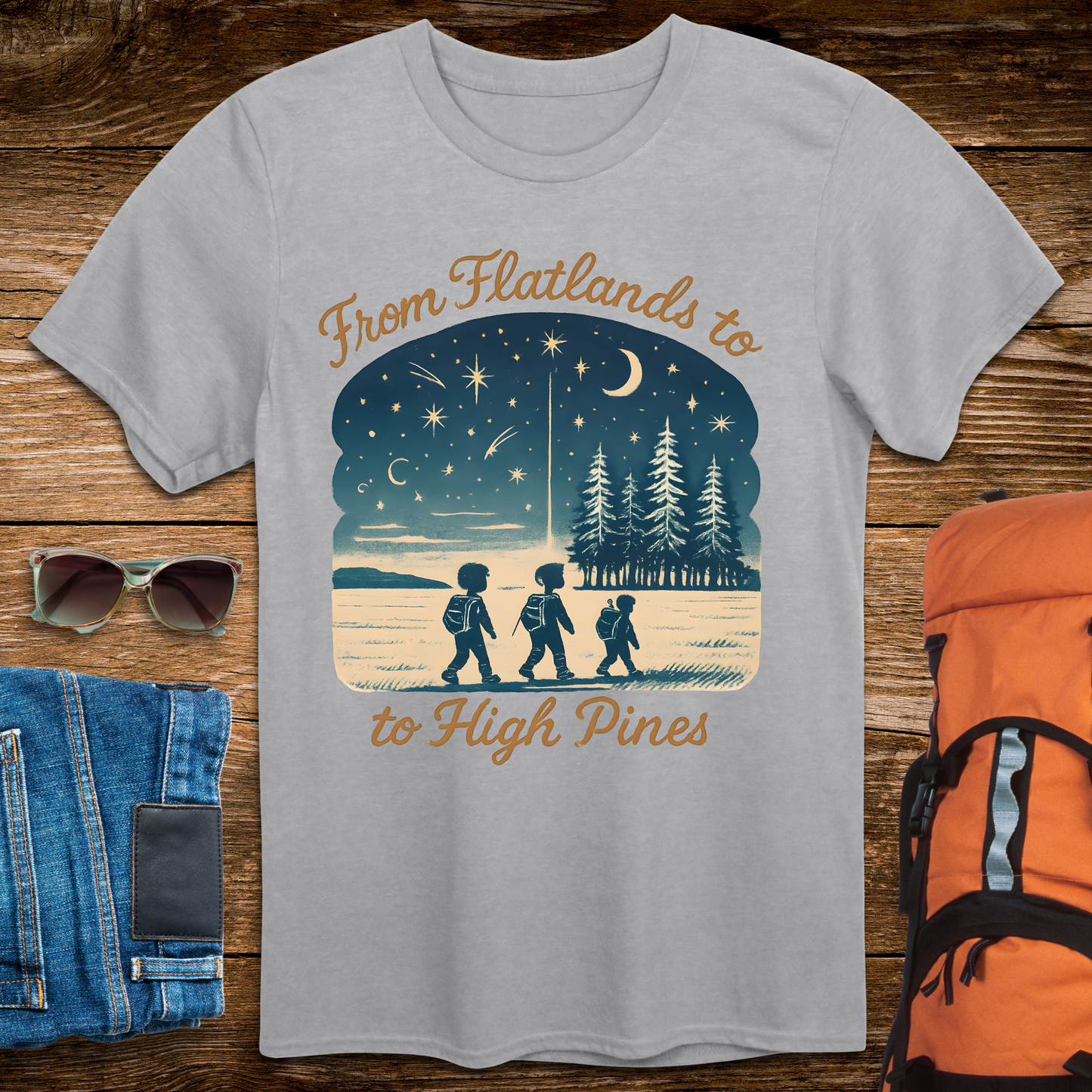 From Flatlands to High Pines