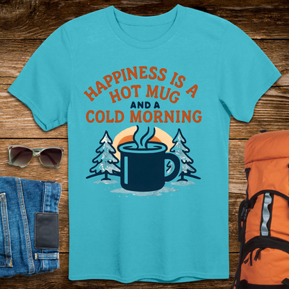 Happiness Is A Hot Mug and A Cold Morning