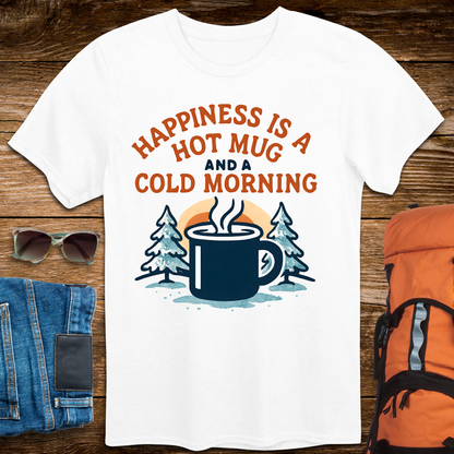 Happiness Is A Hot Mug and A Cold Morning