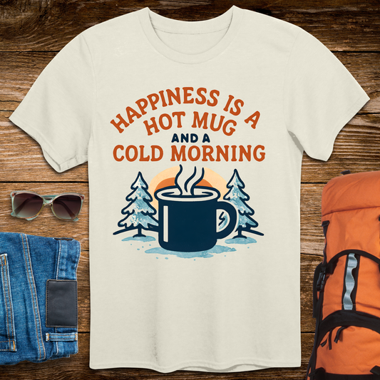 Happiness Is A Hot Mug and A Cold Morning