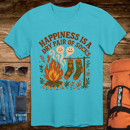 Happiness Is A Dry Pair of Socks