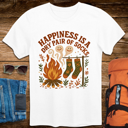 Happiness Is A Dry Pair of Socks