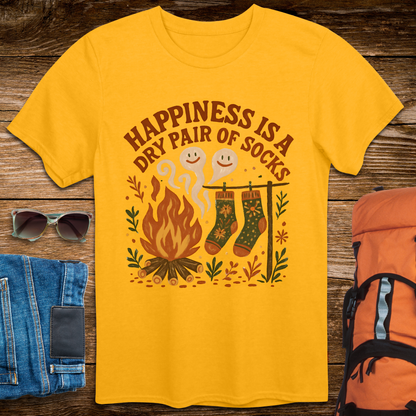 Happiness Is A Dry Pair of Socks