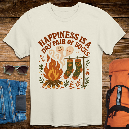 Happiness Is A Dry Pair of Socks