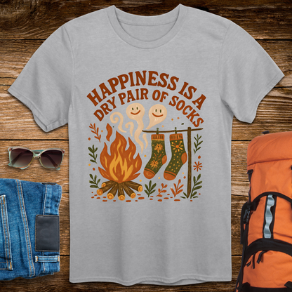 Happiness Is A Dry Pair of Socks