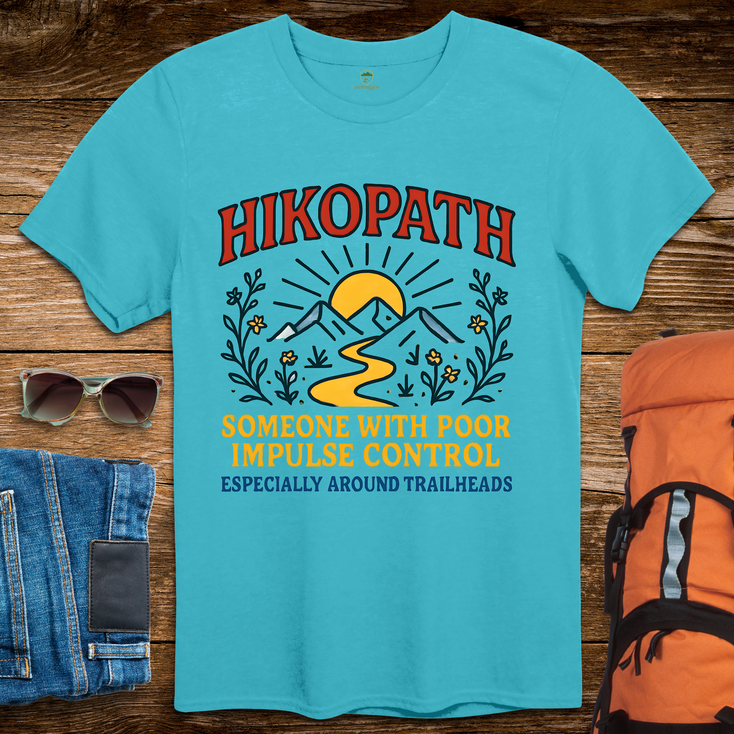 HIkopath: Poor Impulse Control Around Trailheads - Bright Colors