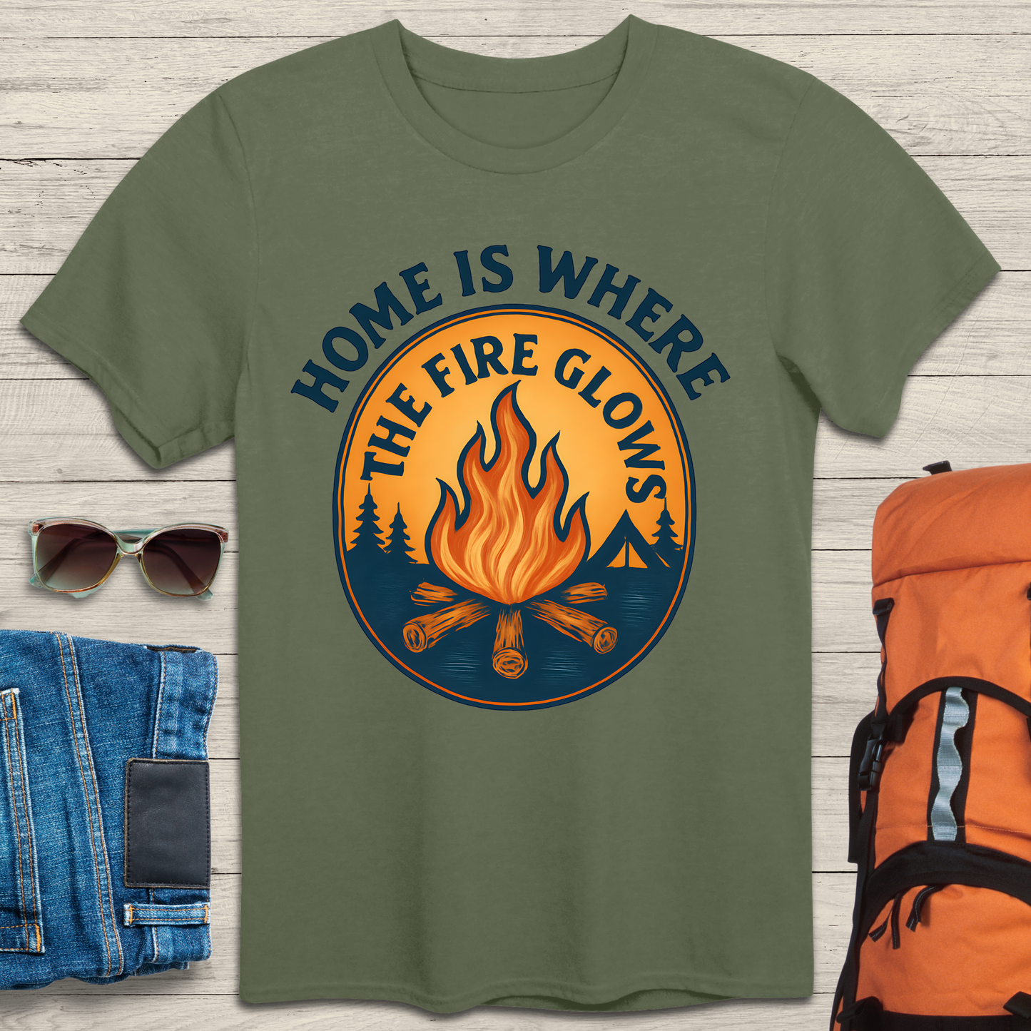 Home Is Where The Fire Glows