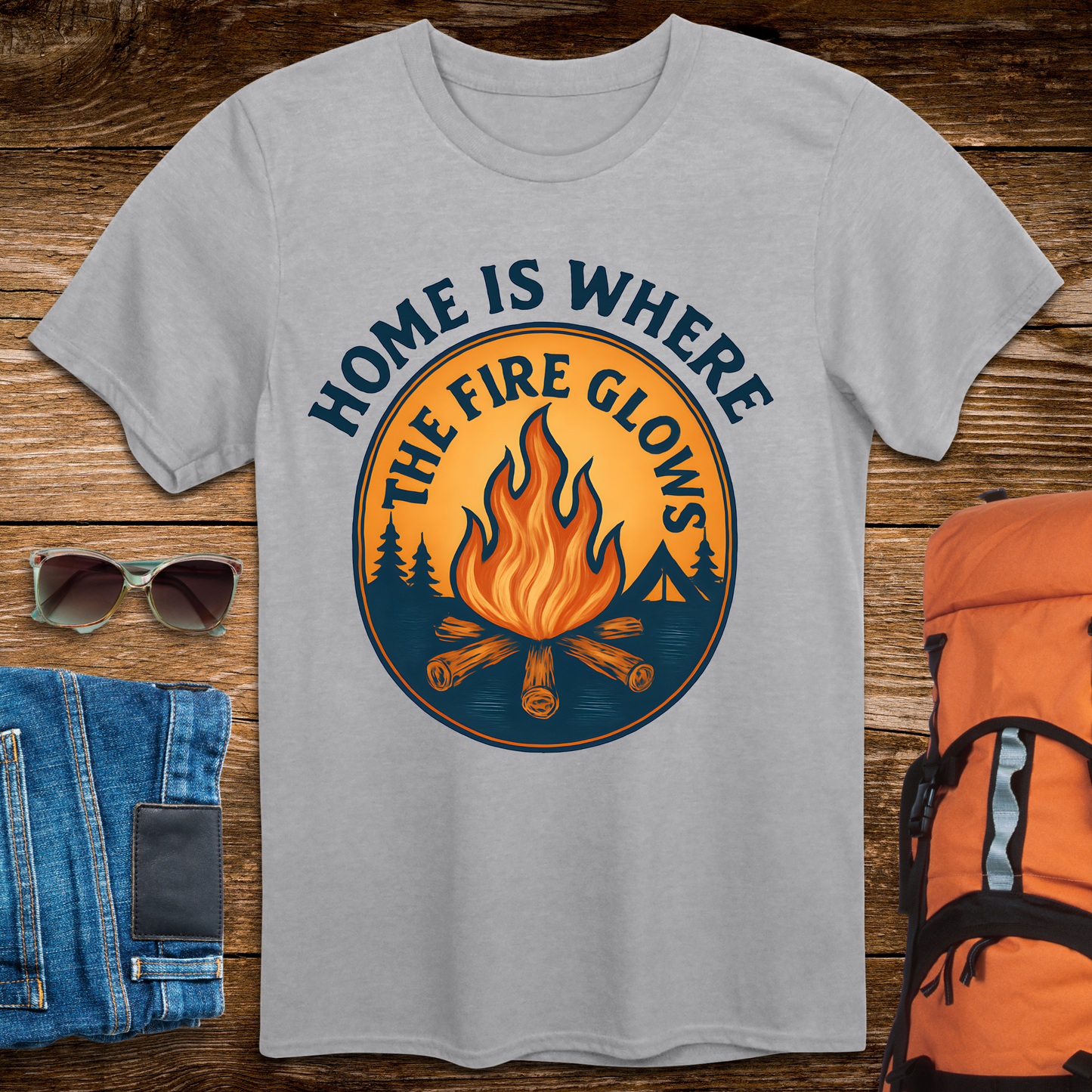 Home Is Where The Fire Glows