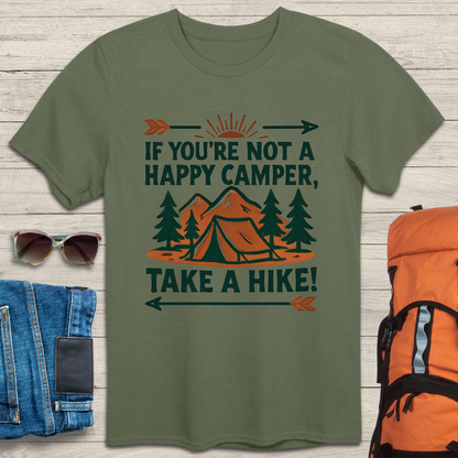 If You're Not A Happy Camper, Take A Hike
