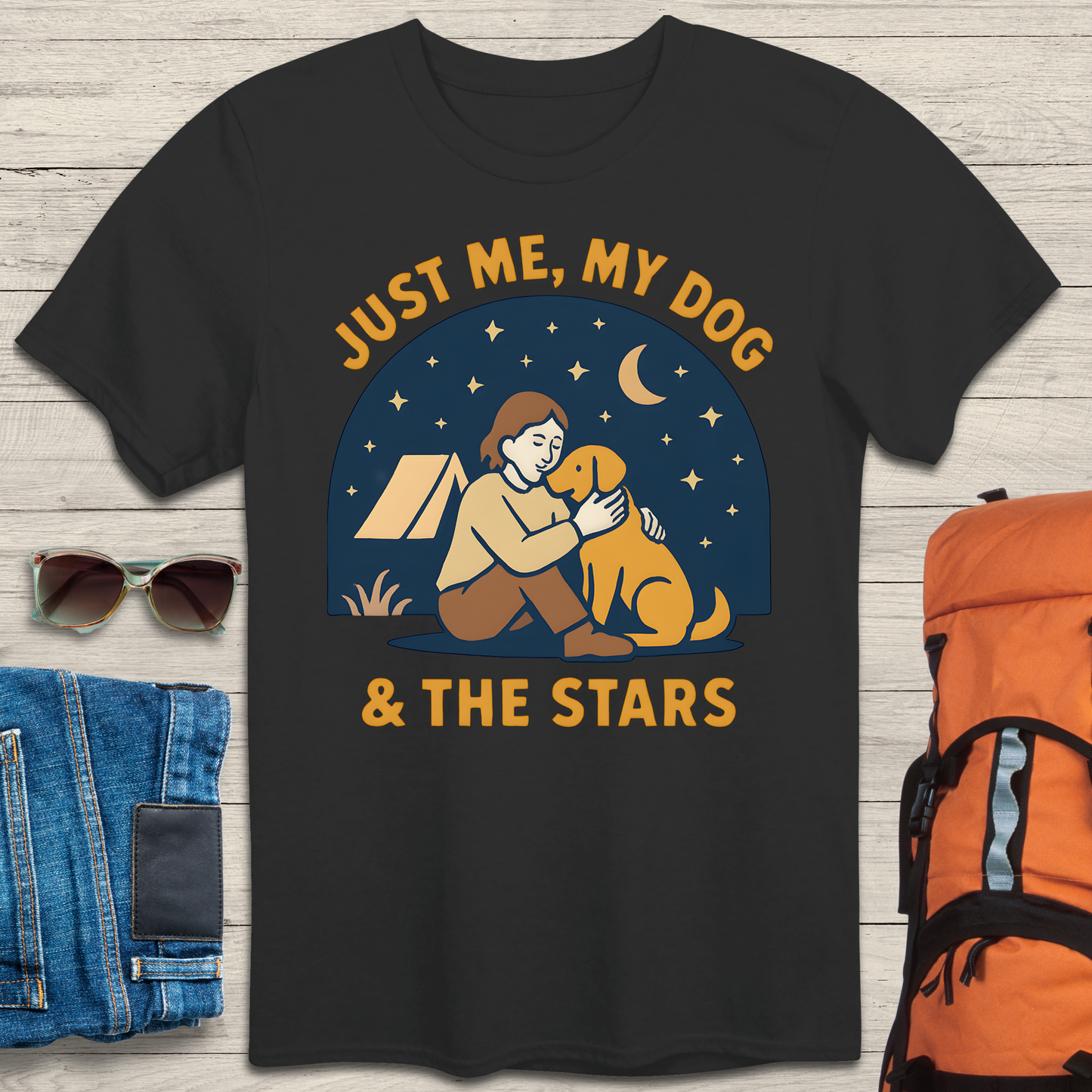 Just Me, My Dog and the Stars