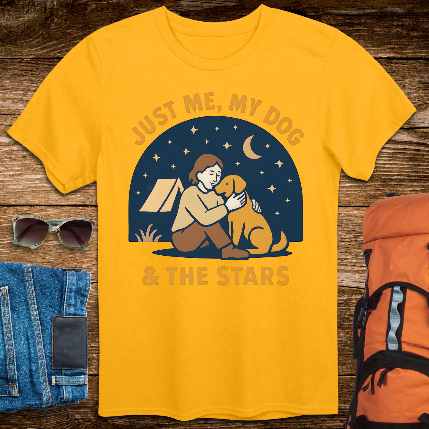 Just Me, My Dog and the Stars