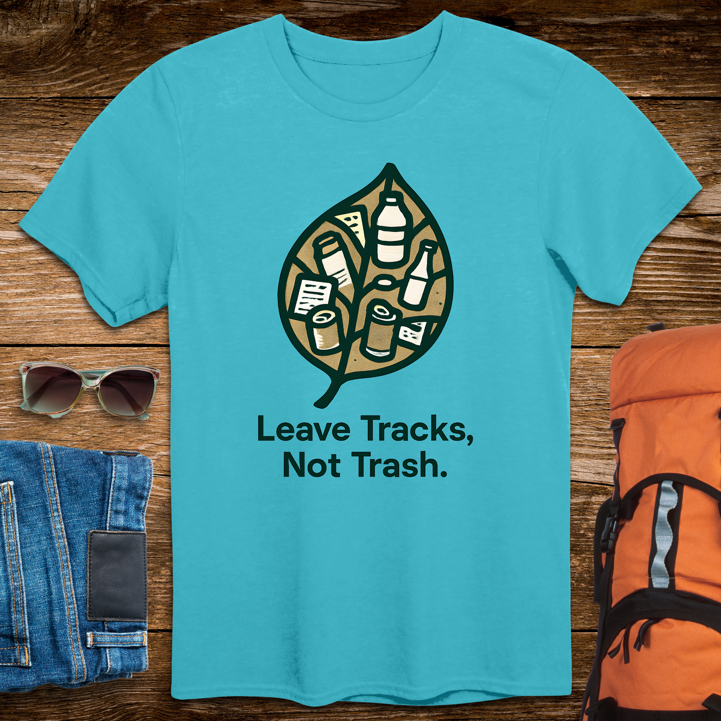 Leave Tracks Not Trash