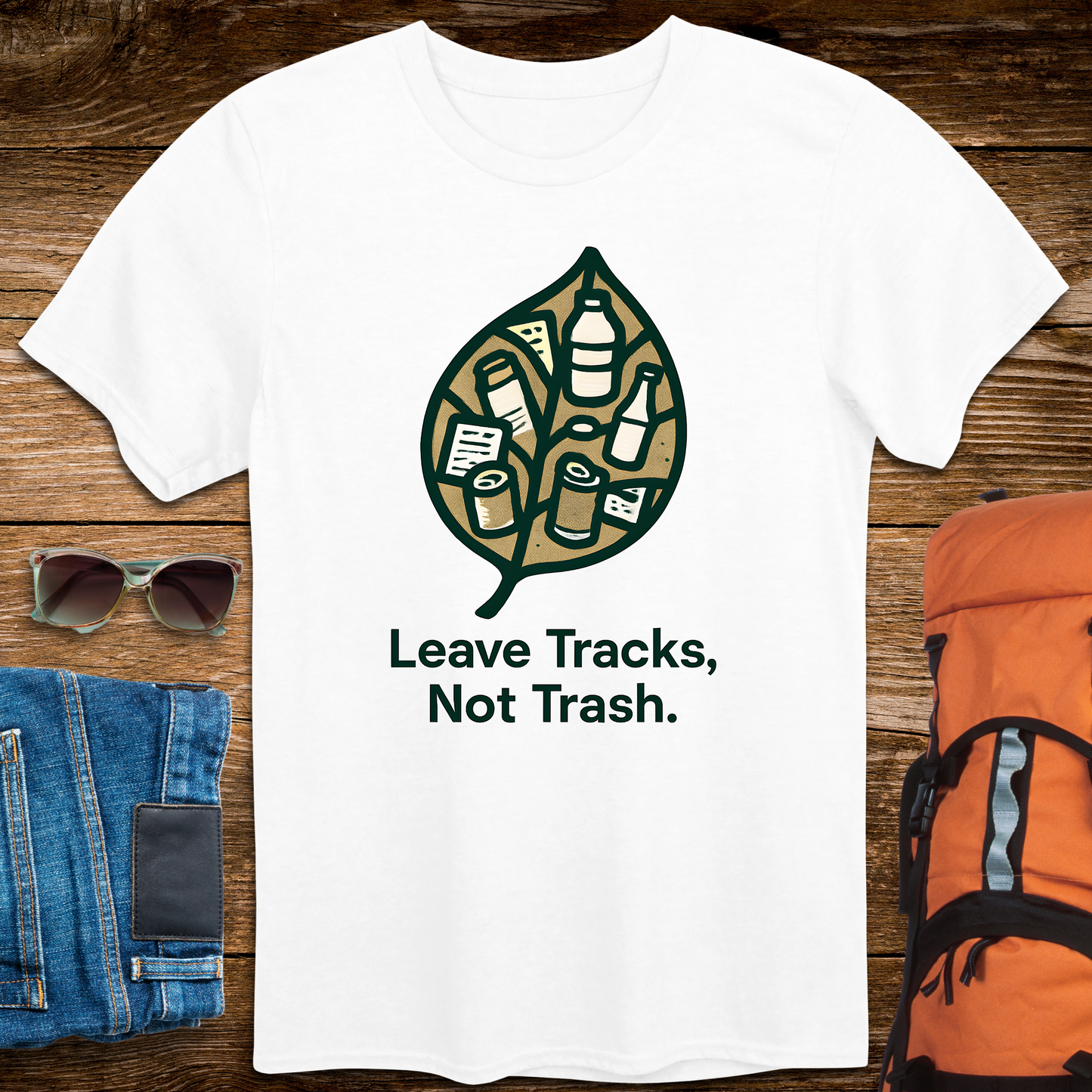 Leave Tracks Not Trash