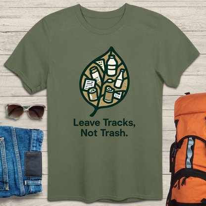 Leave Tracks Not Trash