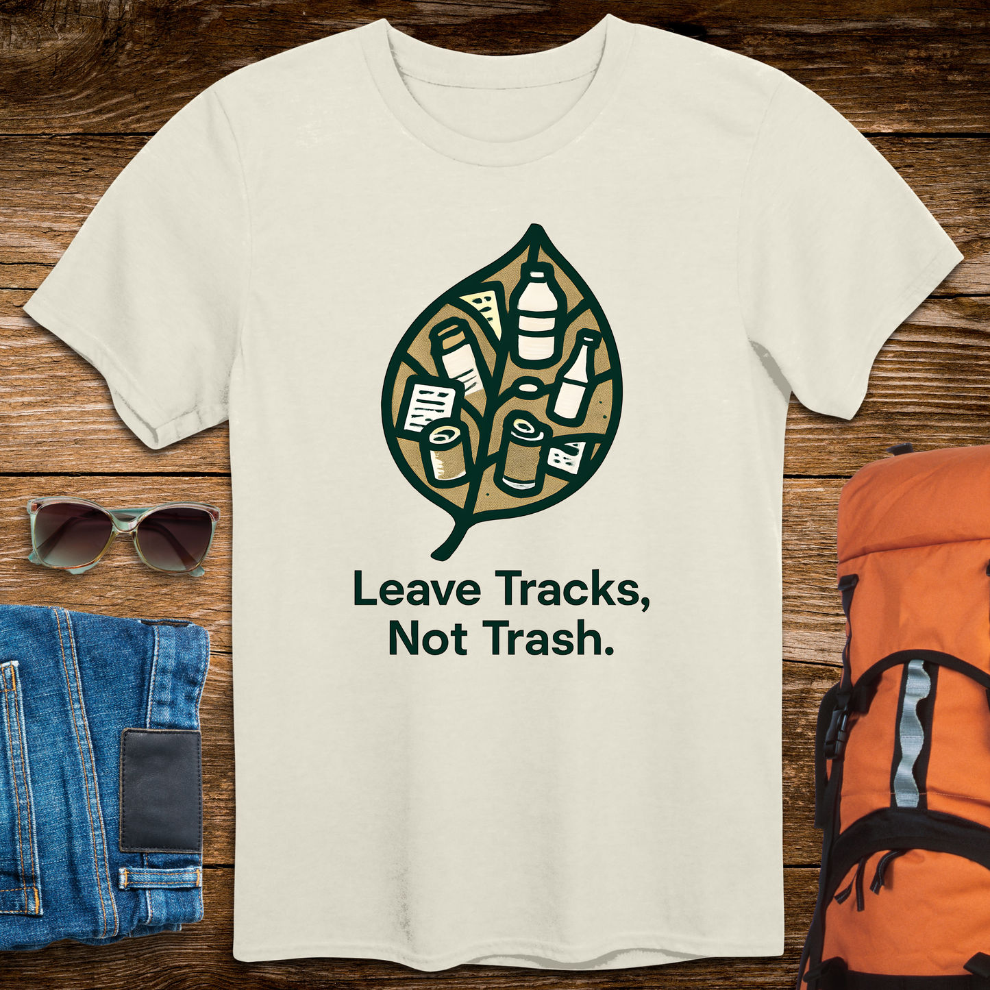 Leave Tracks Not Trash