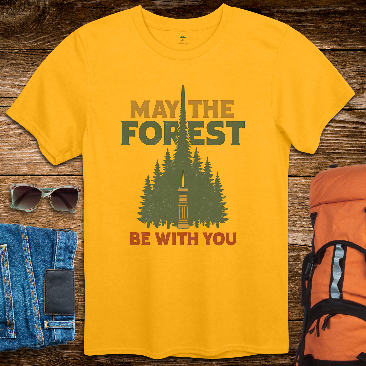 May The Forest Be With You (Lightsaber)