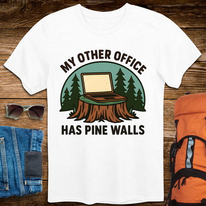 My Other Office Has Pine Walls