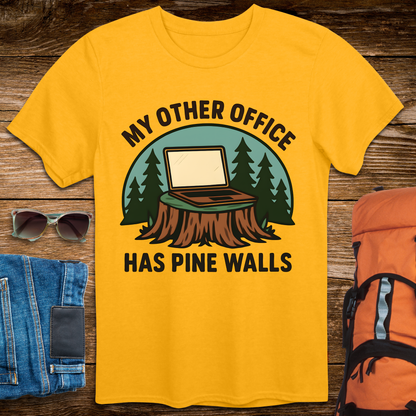 My Other Office Has Pine Walls