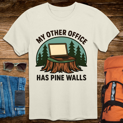 My Other Office Has Pine Walls