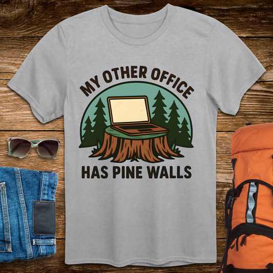 My Other Office Has Pine Walls