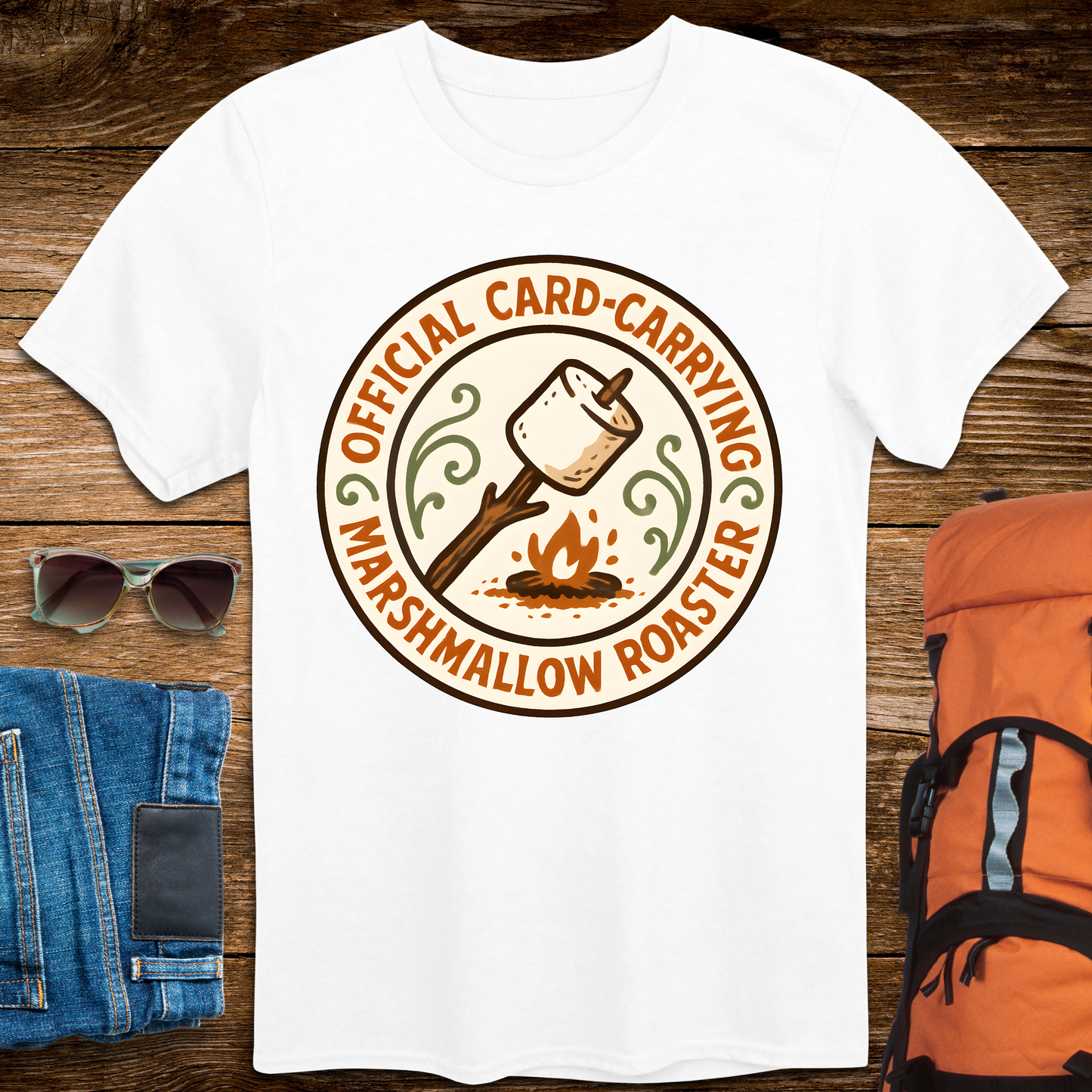 Card-Carrying Marshmallow Roaster