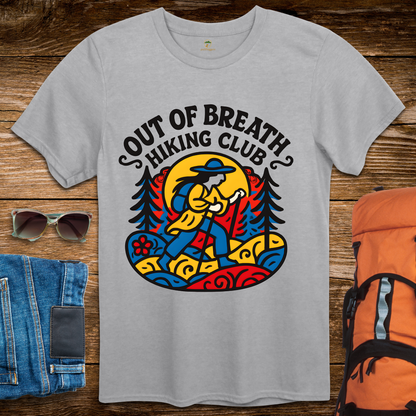 Out of Breath Hiking Club - Bright Colors