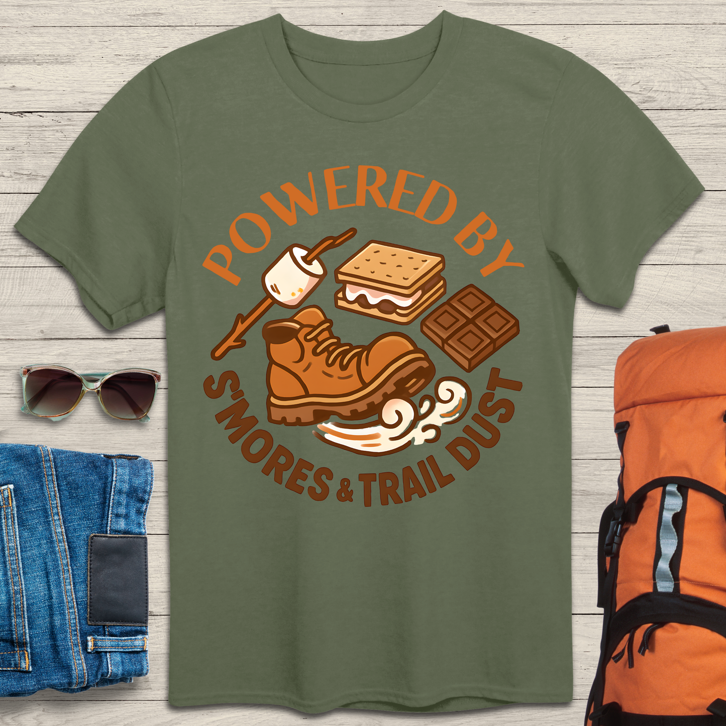 Powered By S'Mores and Trail Dust