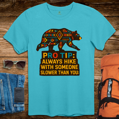 Pro Tip: Always Hike with Someone Slower  - Bright Colors