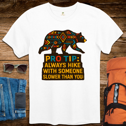 Pro Tip: Always Hike with Someone Slower  - Bright Colors