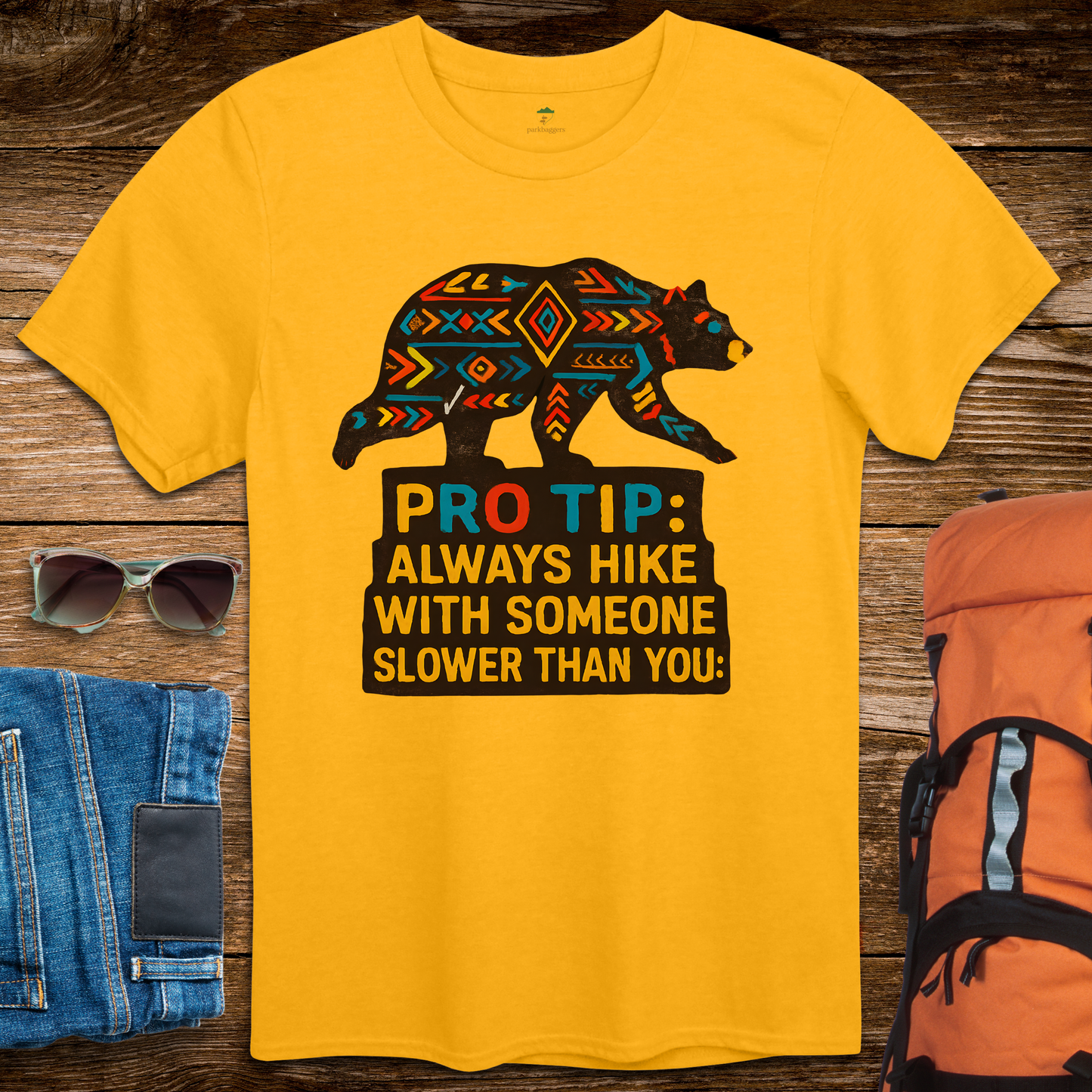 Pro Tip: Always Hike with Someone Slower  - Bright Colors