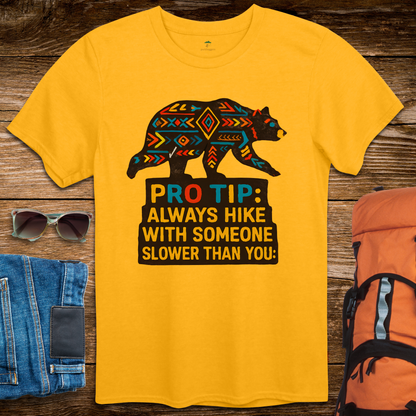 Pro Tip: Always Hike with Someone Slower  - Bright Colors