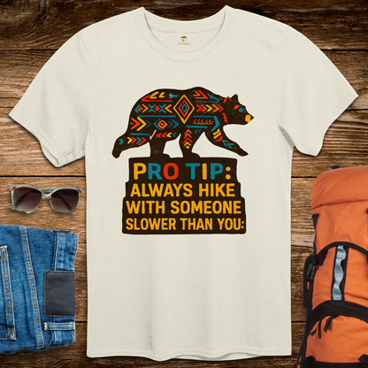 Pro Tip: Always Hike with Someone Slower  - Bright Colors