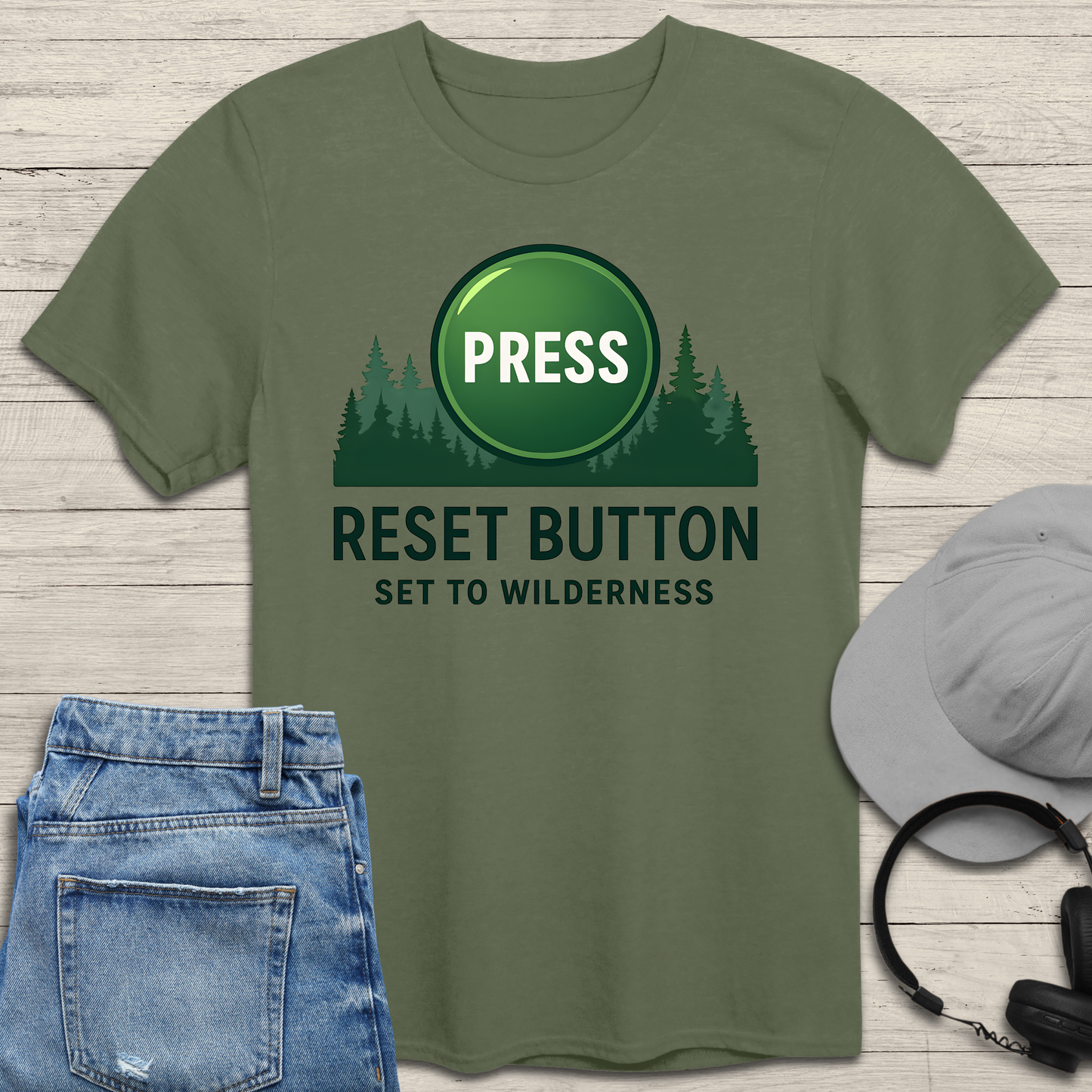 Reset Button Set To Wilderness