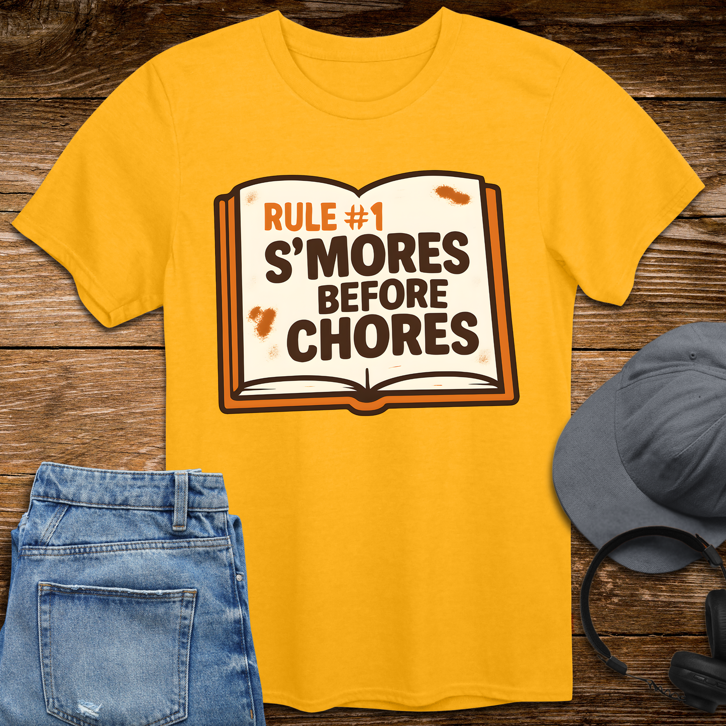 Rule #1 S'mores Before Chores