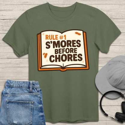 Rule #1 S'mores Before Chores