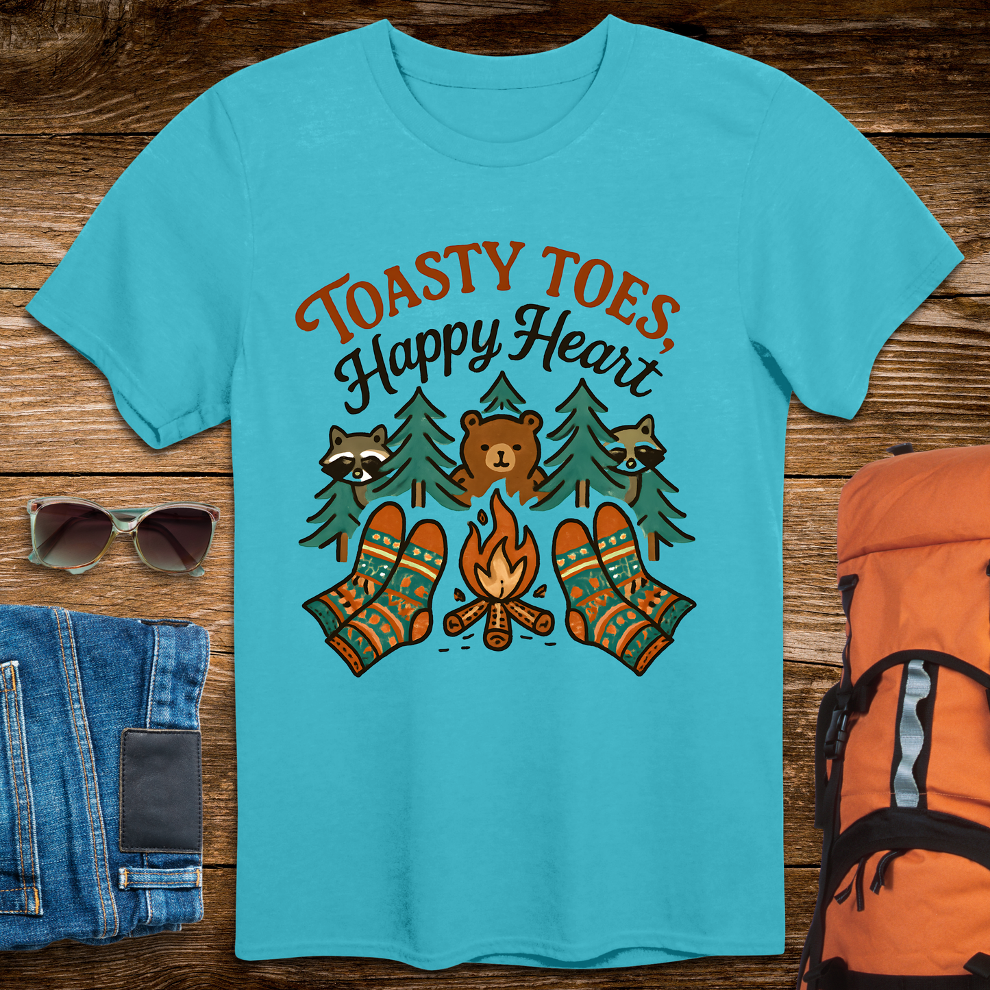 Toasty Toes Happy Heart