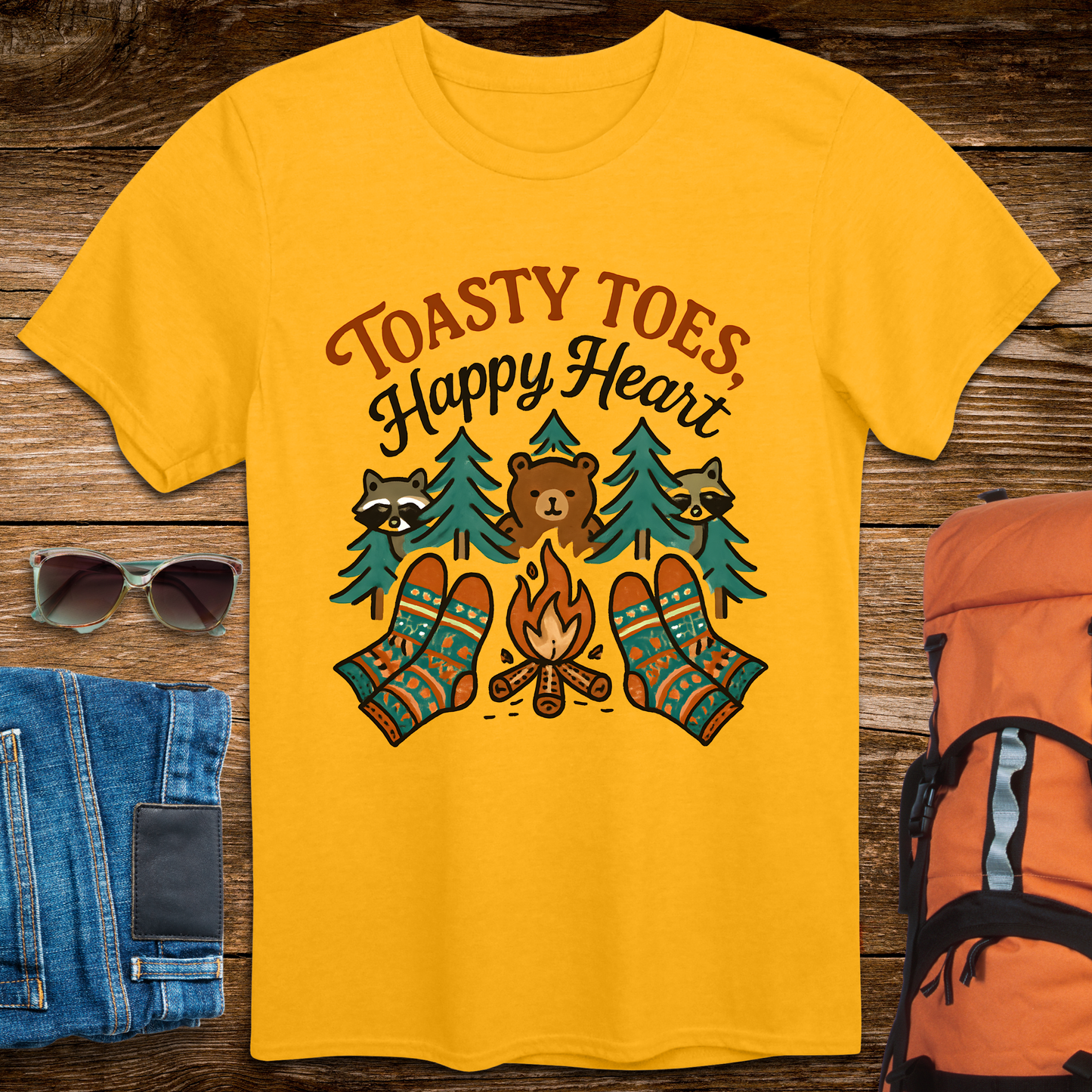 Toasty Toes Happy Heart