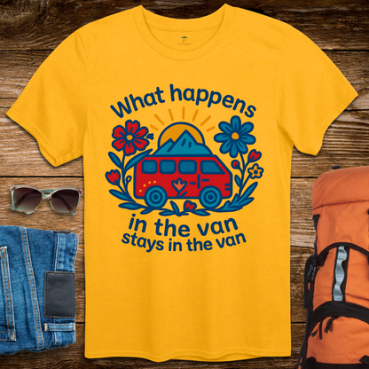 What Happens In The Van Stays In The Van Primary Colors