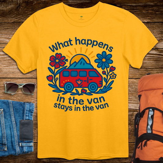 What Happens In The Van Stays In The Van Primary Colors