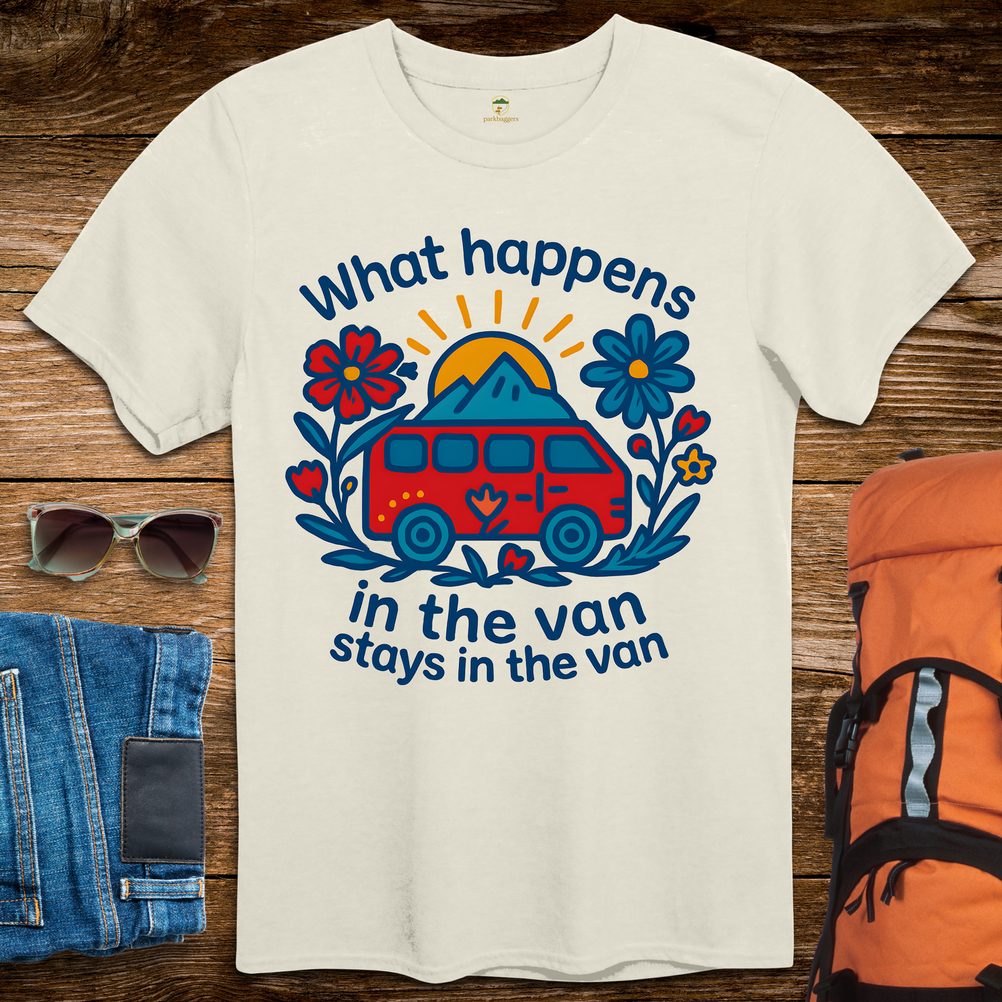 What Happens In The Van Stays In The Van Primary Colors
