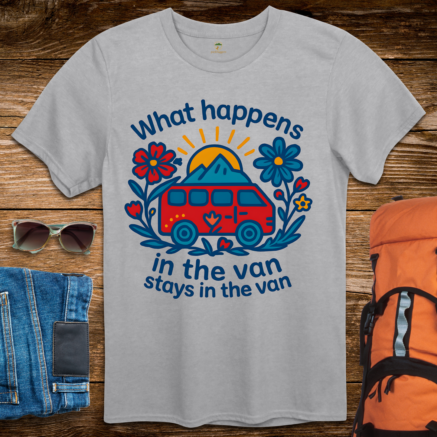 What Happens In The Van Stays In The Van Primary Colors